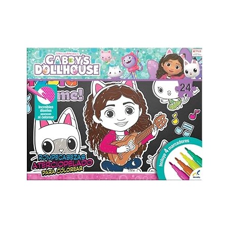 Rompecabezas Aterciopelado Gabbys Dollhouse