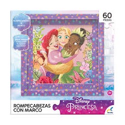 Rompecabezas Princesas con marco