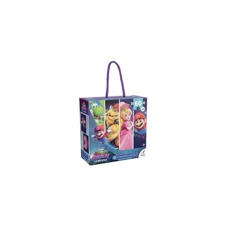 Rompecabezas 60 p x4 Mario Galaxy