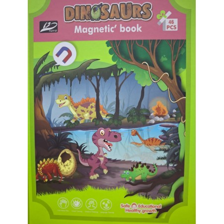 Magnetic Book Dinosaurs
