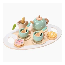 Juego de té en charola