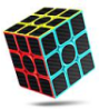 CUBO RUBIK 3X3 - MEILONG CARBON FIBER