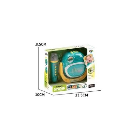 Smart Singer Micphone Turquesa