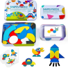 Shapes Puzzle en caja metálica