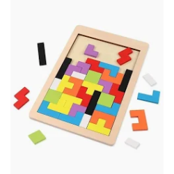 Rompecabezas madera Tetris