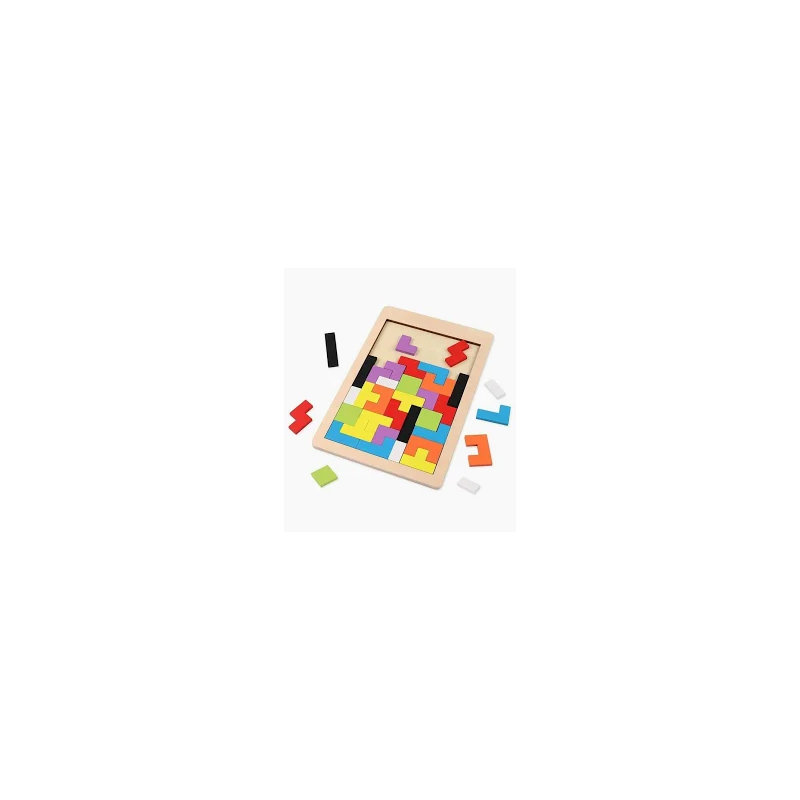 Rompecabezas madera Tetris