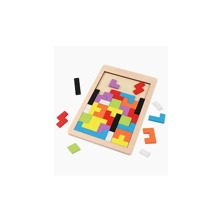Rompecabezas madera Tetris