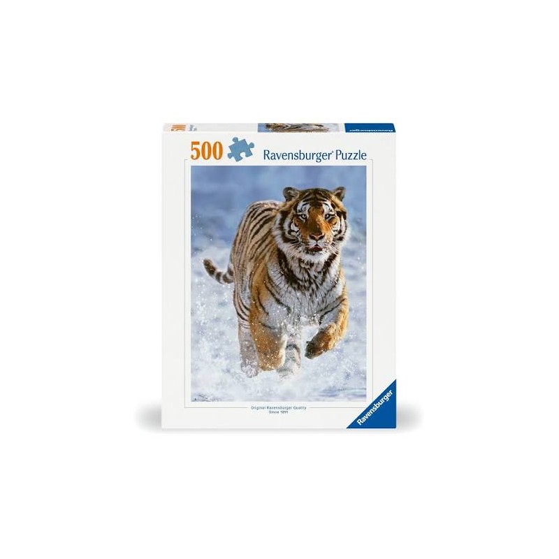Rompecabezas Tigre en la Nieve