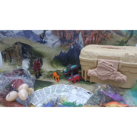 Set dinosaurios 50 pzas en caja