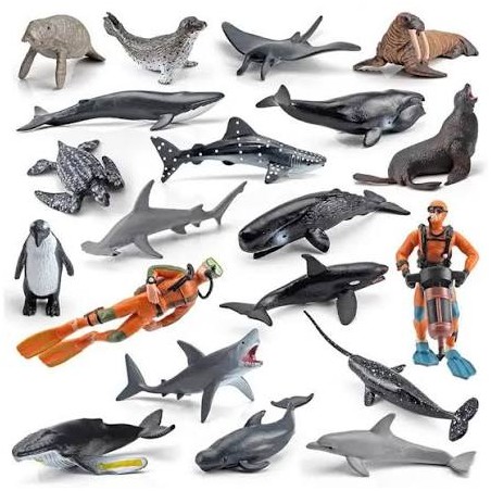 Set Animales diferentes modelos