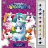 UN MUNDO DE UNICORNIOS Libro de Poster para Pintar