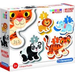 2-3-4-5 Animales Salvajes Mi Primer Puzzle