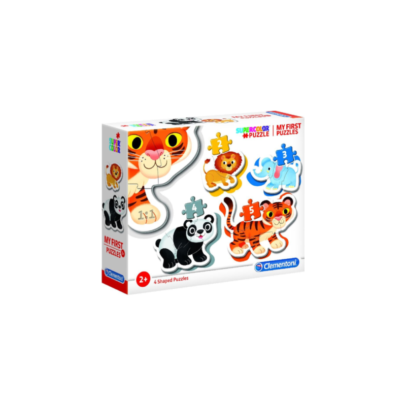 2-3-4-5 Animales Salvajes Mi Primer Puzzle