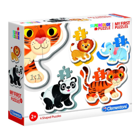 2-3-4-5 Animales Salvajes Mi Primer Puzzle