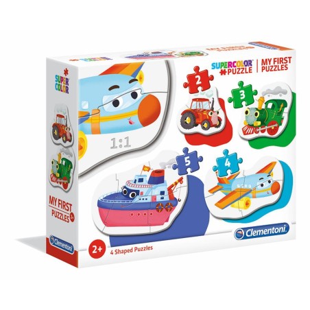 2-3-4-5 Medios de Transporte Mi Primer Puzzle
