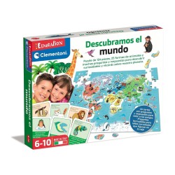Descubramos el Mundo (Rompecabezas + Tarjetas)