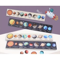 Tablero de aprendizaje de Planetas