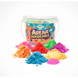 Cubeta con arena Moldeable 300g
