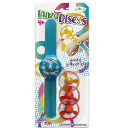 Brazalete lanza discos