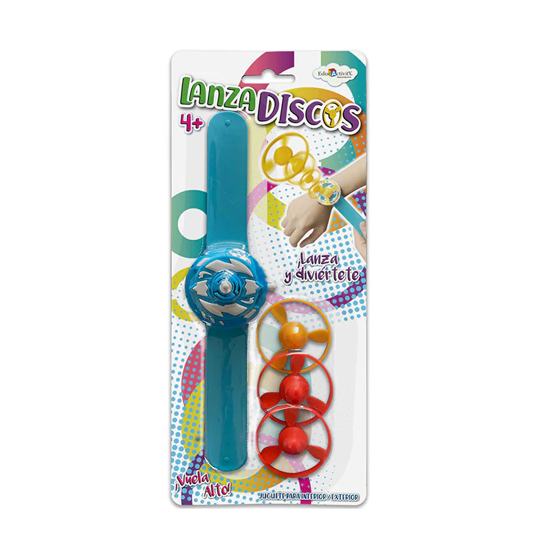 Brazalete lanza discos