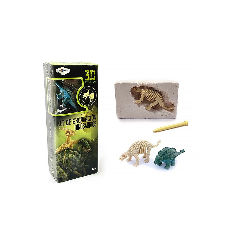 Dinosaurios 3D Kit de excavación