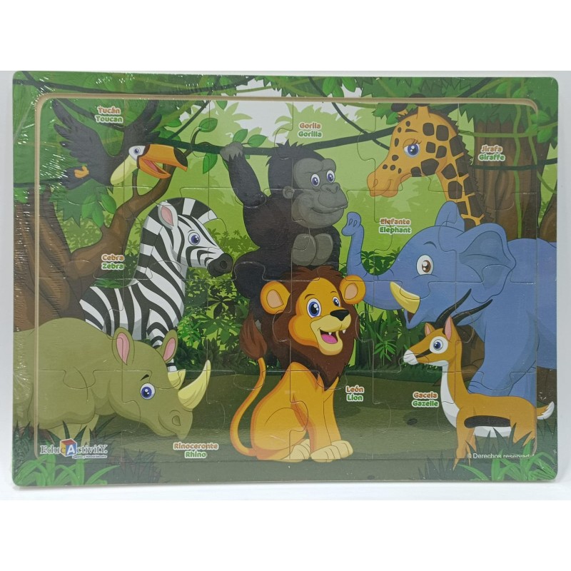 Rompecabezas Selva