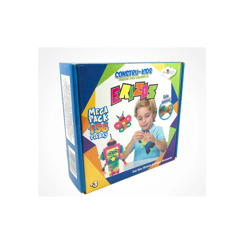 Caja de Erizos para armar figuras
