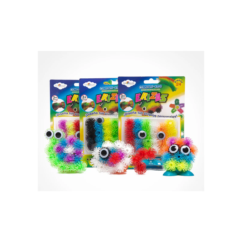 Erizos de plastico para armar figuras