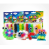 Erizos de plastico para armar figuras