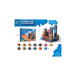 CUBOS MAGNETICOS MINA - 54 PZS