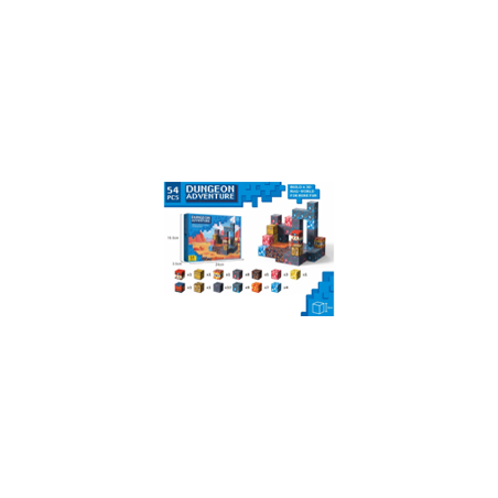 CUBOS MAGNETICOS MINA - 54 PZS
