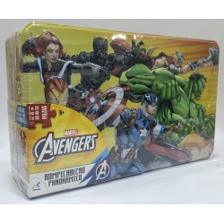 Rompecabezas panorámico 3 en 1 24,48,100p Avengers