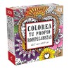 Rompecabezas colorea mandala 300p