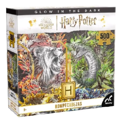 Rompecabezas 500p Glow Harry Potter