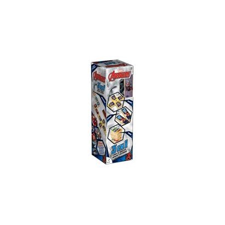 Torre de madera 3 en 1 Avengers