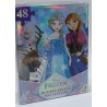 Rompecabezas Metalizado Frozen 48 pzas