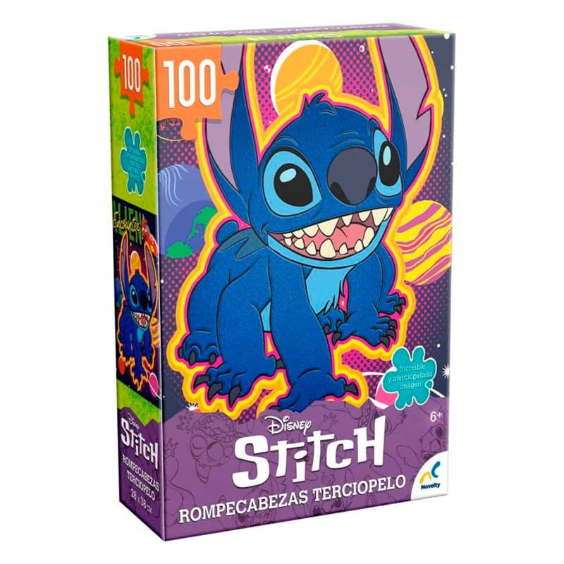 Rompecabezas Stitch Especial aterciopelado
