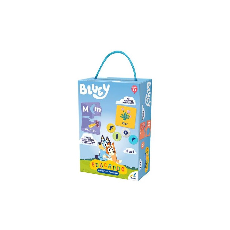 Educando alfabeto Bluey