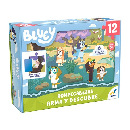 Rompecabezas arma y descubre Bluey