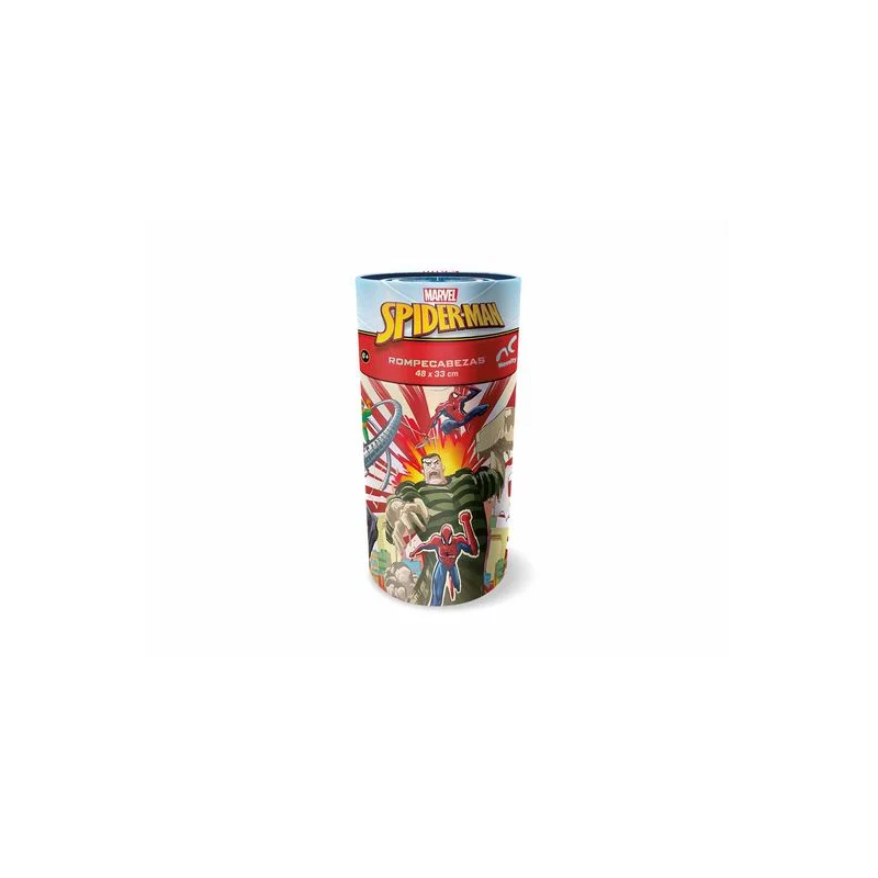 Rompecabezas Cilindro Spider Man 60p