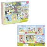 Rompecabezas Bluey 5 en 1 en caja madera