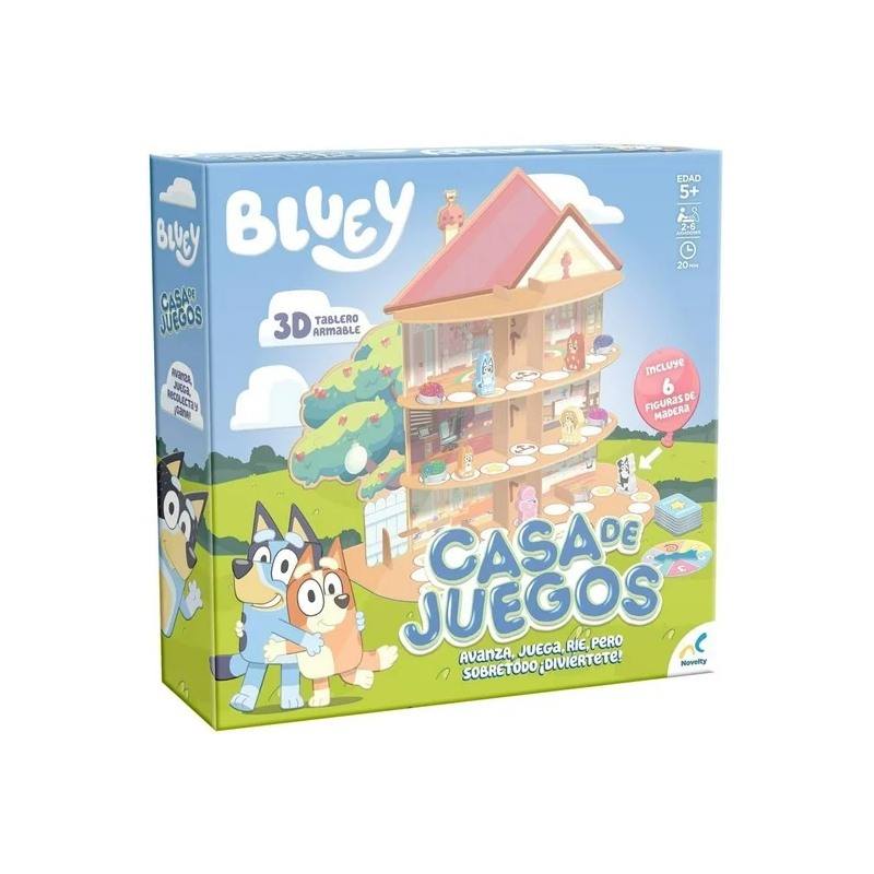 Casa de juegos Bluey