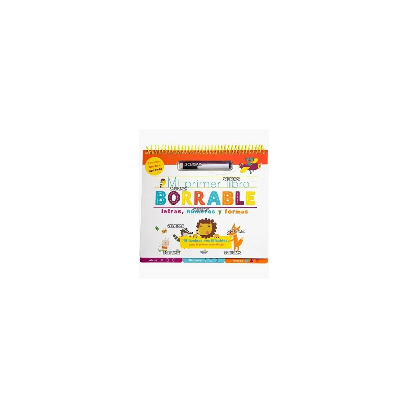 Mi primer borrable - Letras y Números