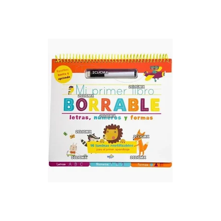 Mi primer borrable - Letras y Números