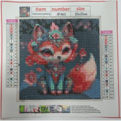 Kit pintura diamante zorrita