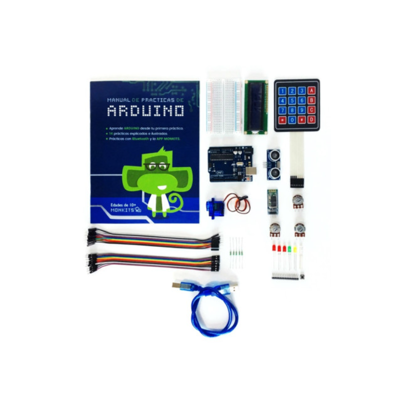 Kit de Prácticas de Arduino Escolar