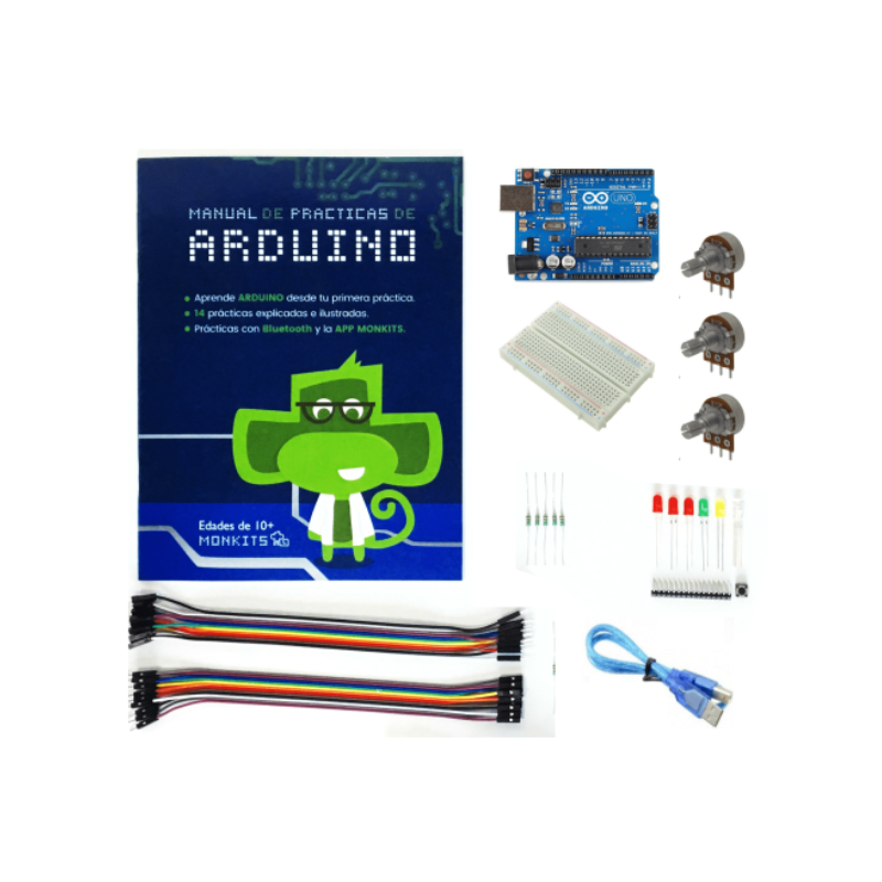 Kit de Prácticas de Arduino Básico