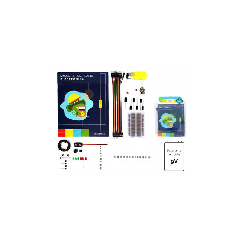 Kit de Prácticas de Electrónica Escolar