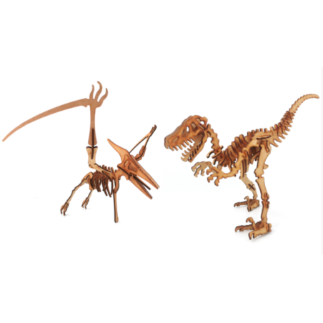 Velociraptor Vs. Pterodáctilo Escolar