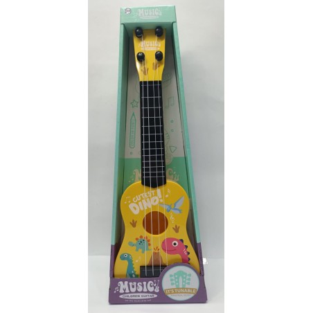 Music Children Guitar Dino